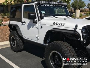 Jeep Wrangler JK Slim Fender - Textured Powdercoat